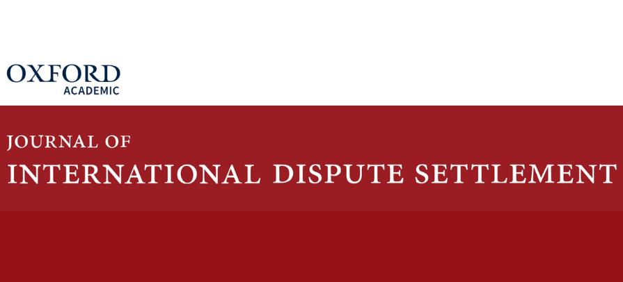 Journal Of International Dispute Settlement