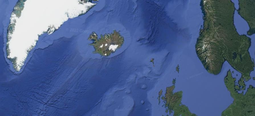 The Greenland Iceland Faroe Scotland Ridge