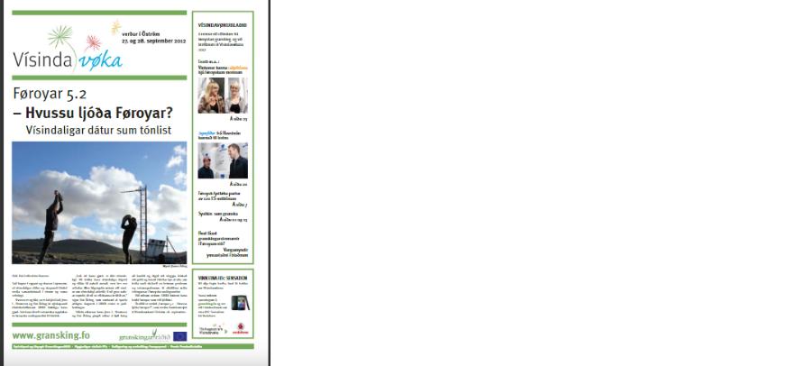 Forsíða 2012