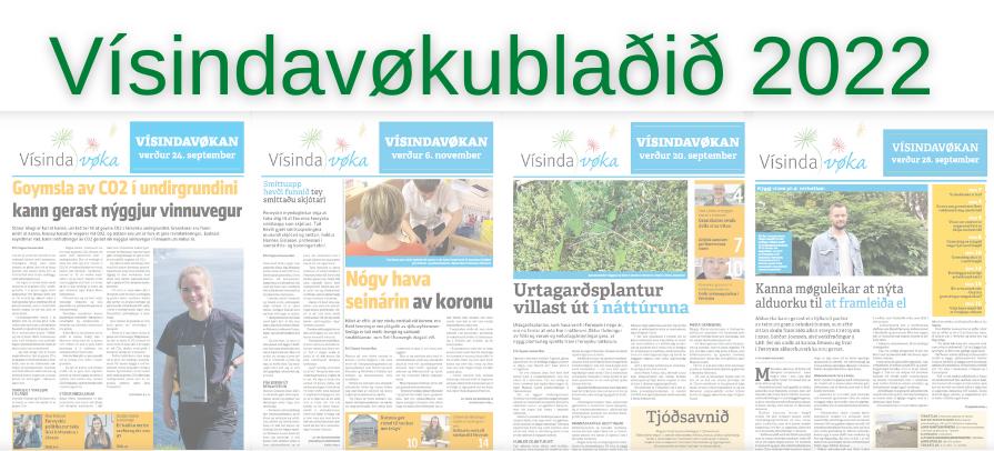 Vísindavøkublaðið 2022