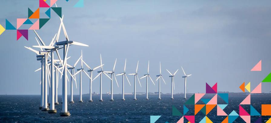 Havvindmller Med SET Plan Grafik