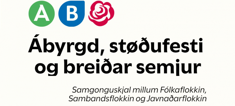 Samgonguskjal ABC 2026 Yvirskrift